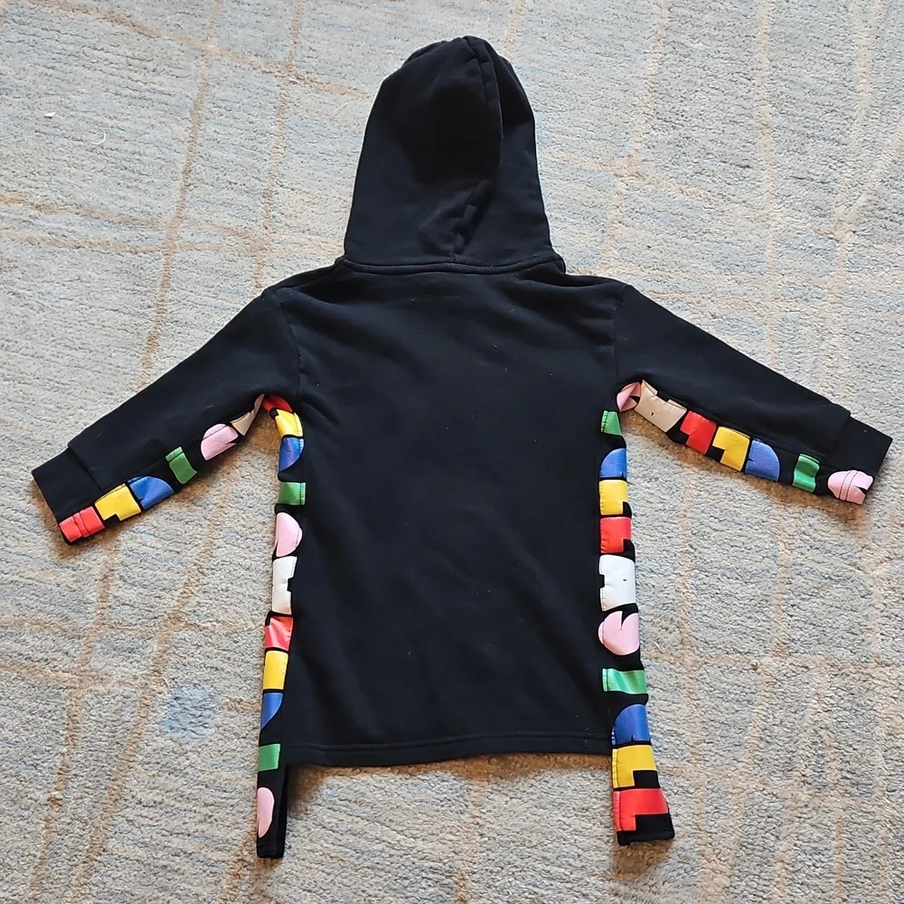 Stella McCartney Kids STELLA LOGO Sweater Dress Black Size 3 - Picture 11 of 12